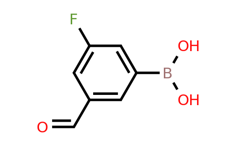 CAS 328956-60-1 | 3-Fluoro-5-formylphenylboronic acid