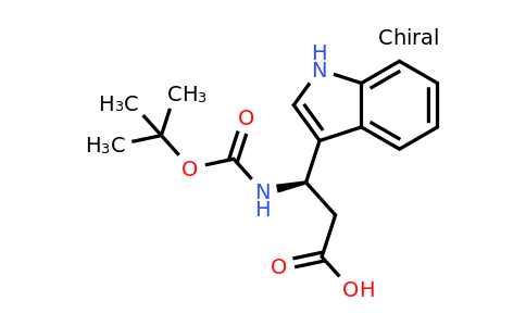CAS 329013-10-7 | (R)-3-Tert-butoxycarbonylamino-3-(1H-indol-3-YL)-propionic acid