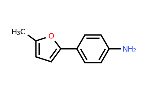 CAS 329187-43-1 | 4-(5-Methylfuran-2-yl)aniline