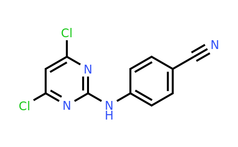 CAS 329187-59-9 | 4-[(4,6-dichloropyrimidin-2-yl)amino]benzonitrile