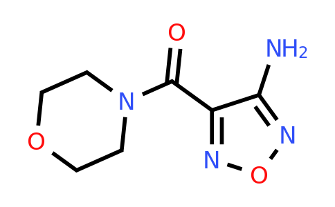 CAS 329206-54-4 | 4-(Morpholine-4-carbonyl)-1,2,5-oxadiazol-3-amine