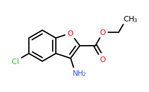 CAS 329210-07-3 | ethyl 3-amino-5-chlorobenzofuran-2-carboxylate