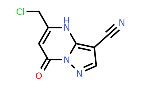 CAS 329213-60-7 | 5-(chloromethyl)-7-oxo-4,7-dihydropyrazolo[1,5-a]pyrimidine-3-carbonitrile