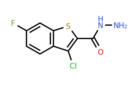 CAS 329219-36-5 | 3-chloro-6-fluoro-1-benzothiophene-2-carbohydrazide