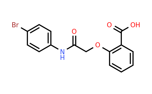 CAS 329220-18-0 | 2-{[(4-bromophenyl)carbamoyl]methoxy}benzoic acid