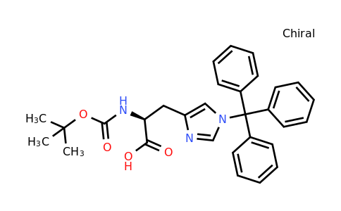 CAS 32926-43-5 | (2S)-2-{[(tert-butoxy)carbonyl]amino}-3-[1-(triphenylmethyl)-1H-imidazol-4-yl]propanoic acid