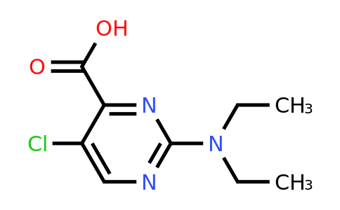 CAS 329268-83-9 | 5-Chloro-2-(diethylamino)pyrimidine-4-carboxylic acid