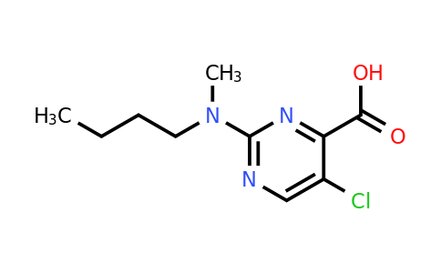 CAS 329268-85-1 | 2-[Butyl(methyl)amino]-5-chloropyrimidine-4-carboxylic acid