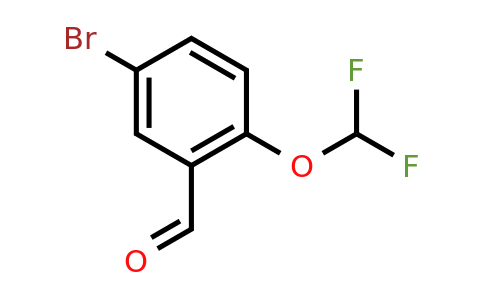 CAS 329269-64-9 | 5-bromo-2-(difluoromethoxy)benzaldehyde