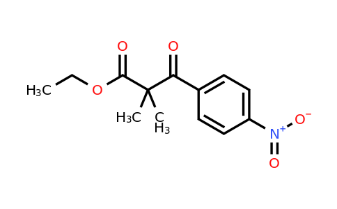 CAS 329746-12-5 | Ethyl 2,2-dimethyl-3-(4-nitrophenyl)-3-oxopropanoate