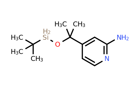CAS 329794-09-4 | 4-(Tert-butyl-dimethyl-silanyloxymethyl)-pyridin-2-ylamine