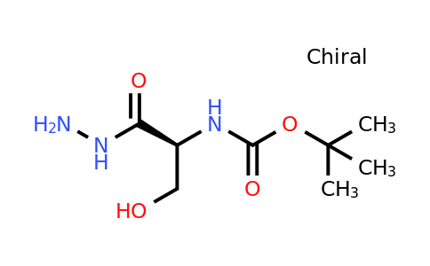 CAS 32988-38-8 | (S)-tert-Butyl (1-hydrazinyl-3-hydroxy-1-oxopropan-2-yl)carbamate