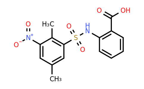 CAS 329905-80-8 | 2-(2,5-dimethyl-3-nitrobenzenesulfonamido)benzoic acid
