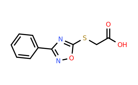 CAS 32991-52-9 | 2-[(3-phenyl-1,2,4-oxadiazol-5-yl)sulfanyl]acetic acid