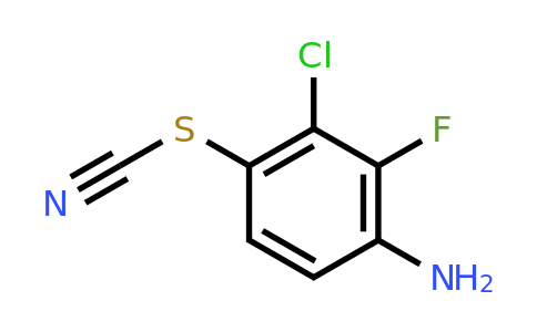 CAS 329926-78-5 | 3-Chloro-2-fluoro-4-thiocyanatoaniline