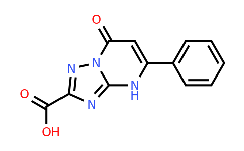 CAS 329929-56-8 | 7-Oxo-5-phenyl-4H,7H-[1,2,4]triazolo[1,5-a]pyrimidine-2-carboxylic acid