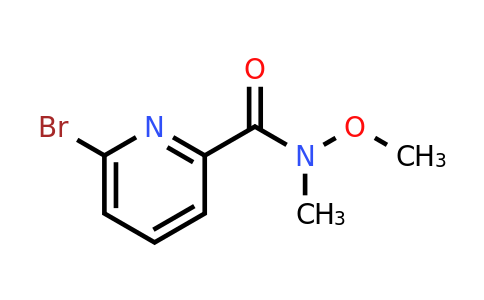CAS 329946-26-1 | 6-Bromo-N-methoxy-N-methylpyridine-2-carboxamide