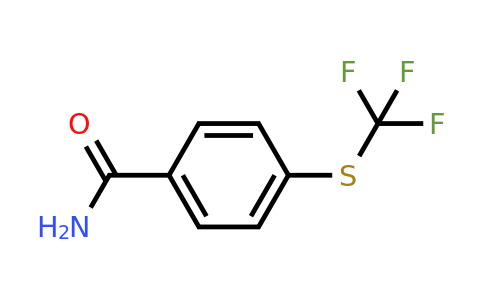 CAS 330-15-4 | 4-((Trifluoromethyl)thio)benzamide