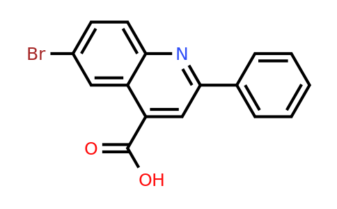CAS 33007-99-7 | 6-Bromo-2-phenylquinoline-4-carboxylic acid