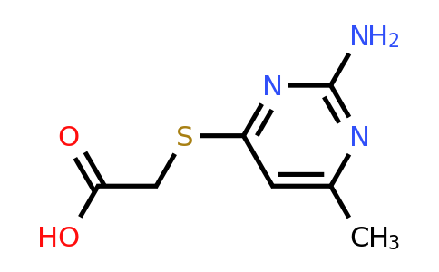 CAS 330182-14-4 | 2-((2-Amino-6-methylpyrimidin-4-yl)thio)acetic acid
