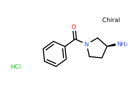 CAS 330186-77-1 | (S)-1-Benzoyl-3-pyrrolidinamine hydrochloride