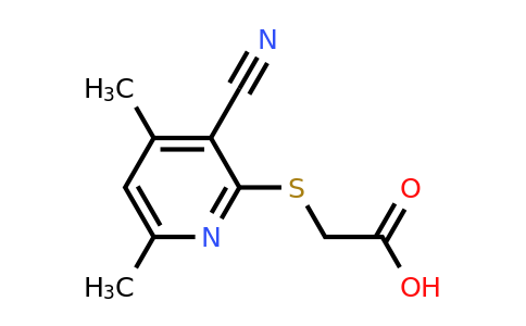 CAS 330220-39-8 | 2-[(3-cyano-4,6-dimethylpyridin-2-yl)sulfanyl]acetic acid