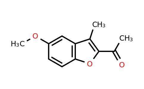 CAS 33038-32-3 | 1-(5-Methoxy-3-methyl-1-benzofuran-2-yl)ethan-1-one