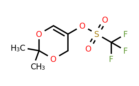 CAS 330435-58-0 | 2,2-Dimethyl-4H-1,3-dioxin-5-YL trifluoromethanesulfonate