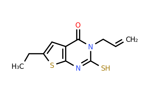 CAS 330449-39-3 | 6-ethyl-3-(prop-2-en-1-yl)-2-sulfanyl-3H,4H-thieno[2,3-d]pyrimidin-4-one
