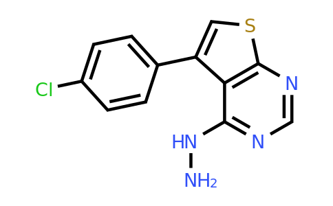 CAS 330473-50-2 | 5-(4-chlorophenyl)-4-hydrazinylthieno[2,3-d]pyrimidine