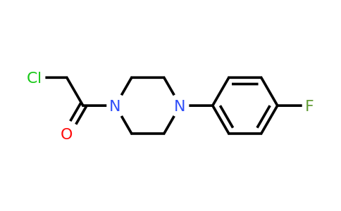 CAS 330601-48-4 | 1-(Chloroacetyl)-4-(4-fluorophenyl)piperazine