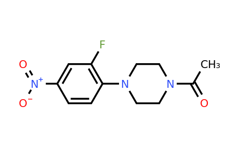 CAS 330636-42-5 | 1-(4-(2-fluoro-4-nitrophenyl)piperazin-1-yl)ethan-1-one