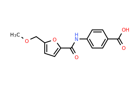 CAS 330638-42-1 | 4-(5-(Methoxymethyl)furan-2-carboxamido)benzoic acid