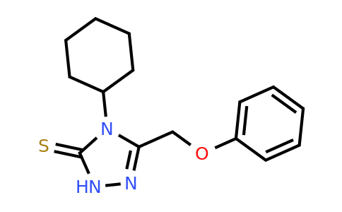 CAS 330827-79-7 | 4-cyclohexyl-3-(phenoxymethyl)-4,5-dihydro-1H-1,2,4-triazole-5-thione