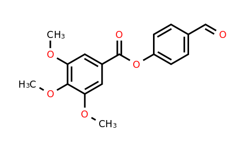 CAS 330832-10-5 | 4-formylphenyl 3,4,5-trimethoxybenzoate
