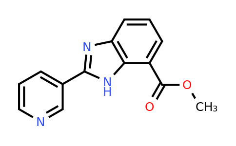 CAS 330948-63-5 | Methyl 2-(pyridin-3-yl)-1H-benzo[d]imidazole-7-carboxylate