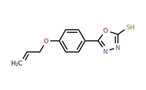 CAS 331002-91-6 | 5-[4-(prop-2-en-1-yloxy)phenyl]-1,3,4-oxadiazole-2-thiol