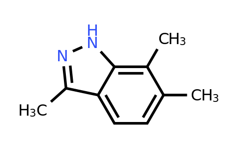 CAS 33101-40-5 | 3,6,7-Trimethyl-1H-indazole