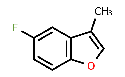 CAS 33118-83-1 | 5-fluoro-3-methyl-1-benzofuran