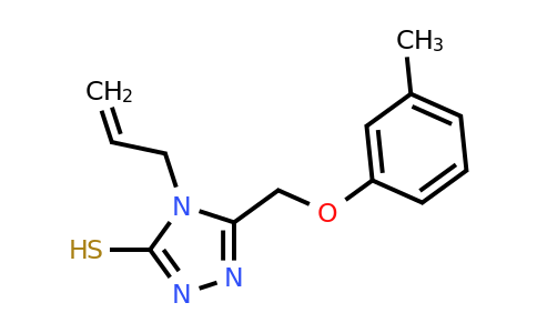 CAS 331272-48-1 | 5-[(3-methylphenoxy)methyl]-4-(prop-2-en-1-yl)-4H-1,2,4-triazole-3-thiol