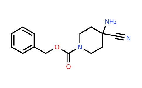 CAS 331281-15-3 | Benzyl 4-amino-4-cyanopiperidine-1-carboxylate