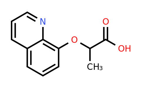 CAS 331474-43-2 | 2-(Quinolin-8-yloxy)propanoic acid