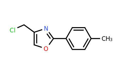 CAS 33162-05-9 | 4-(Chloromethyl)-2-(4-methylphenyl)-1,3-oxazole