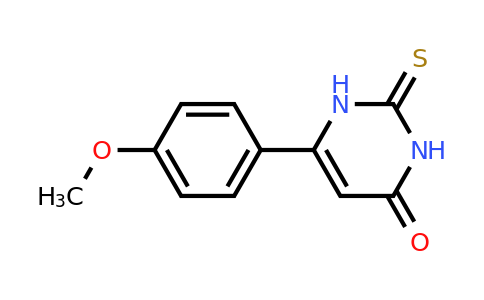 CAS 33166-87-9 | 6-(4-Methoxyphenyl)-2-thioxo-2,3-dihydropyrimidin-4(1H)-one