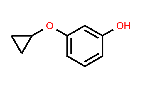 CAS 331746-00-0 | 3-(Cyclopropyloxy)-phenol