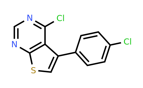 CAS 331761-46-7 | 4-chloro-5-(4-chlorophenyl)thieno[2,3-d]pyrimidine