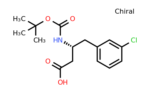 CAS 331763-56-5 | (R)-3-Chloro-b-(Boc-amino)benzenebutanoic acid