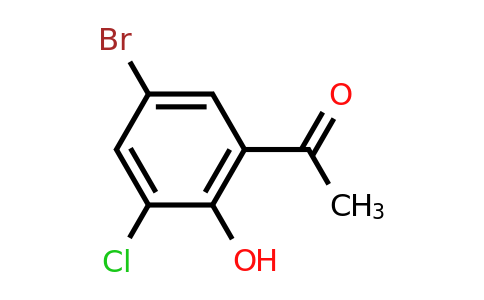 CAS 331821-10-4 | 1-(5-bromo-3-chloro-2-hydroxyphenyl)ethan-1-one