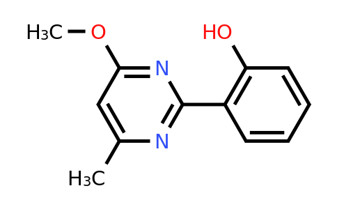 CAS 331852-93-8 | 2-(4-Methoxy-6-methylpyrimidin-2-yl)phenol