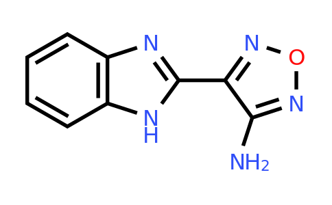 CAS 332026-86-5 | 4-(1H-1,3-benzodiazol-2-yl)-1,2,5-oxadiazol-3-amine